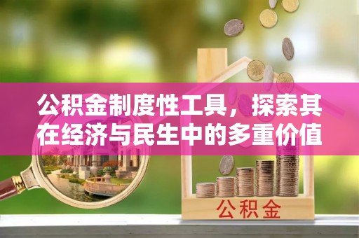 阿勒泰公积金制度性工具，探索其在经济与民生中的多重价值